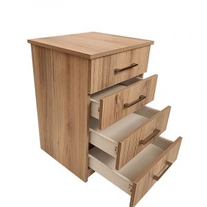 Cambridge 4 Drawer Pedastal