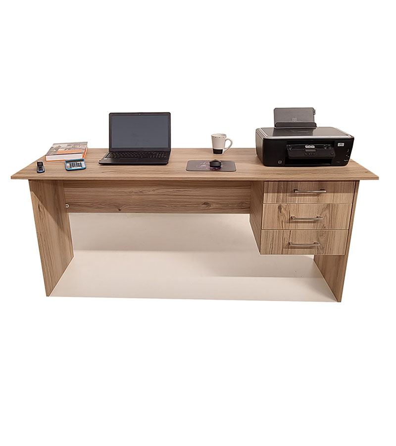 London 3 Drawer Desk 180cm Flatpack DIY