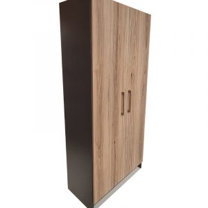 Oxford 5 Shelf,2 Long Door Book/Filing Cabinet 80cm