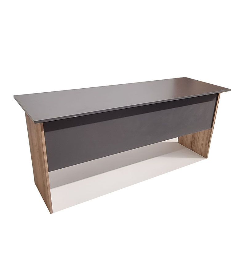 3.LONDON 3 DRAWER DESK (150 & 180cm) STORM GREY & SAHARA