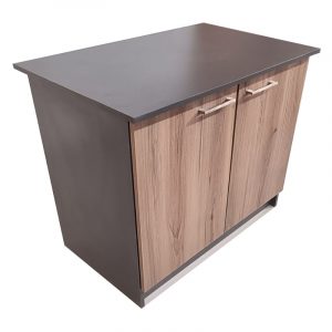 London 2 Shelf,2 Door Cabinet