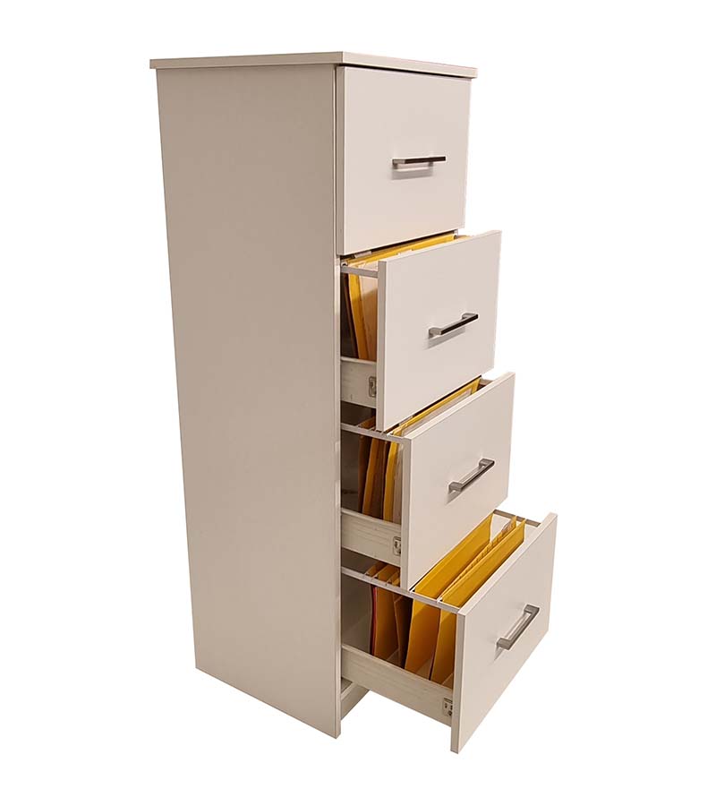 1. COLCHESTER HANGING FOLDER CHEST (WHITE)