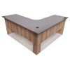 1.LONDON CORNER DESK (1500 & 1800mm) STGSAH