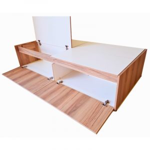 Modena Single Bed Base with Storage